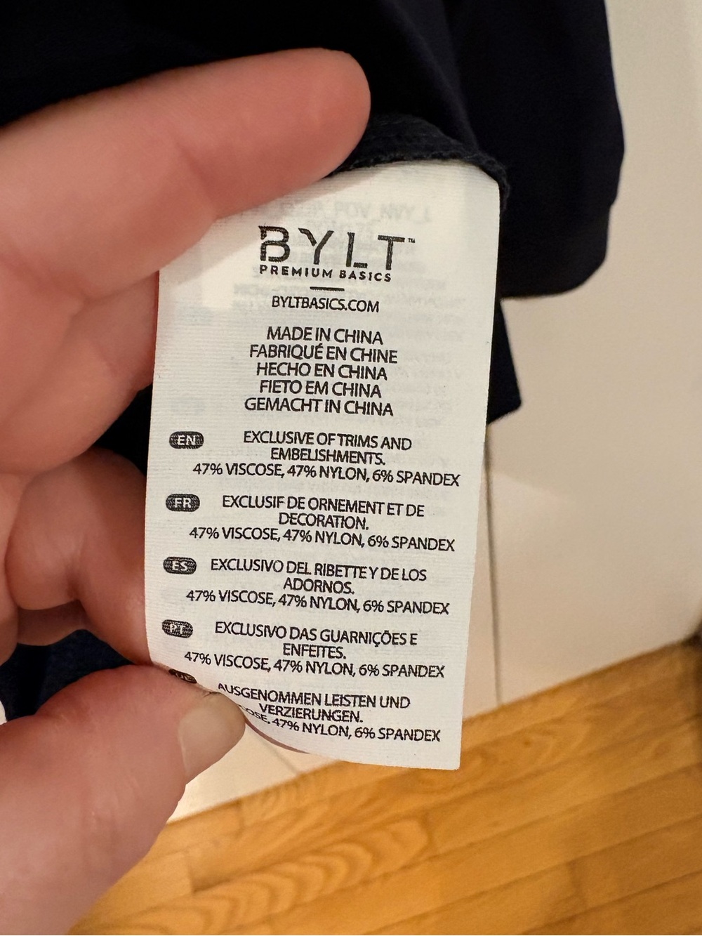 BYLT Premium Basics Elite+ Fairway Drop-Cut Pullover Mens Size Large - Picture 5 of 5